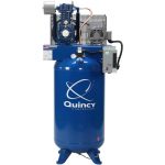 QT-54 Two-Stage Air Compressor, 5 HP, 80 Gallon, Vertical, 230V-1-Phase
